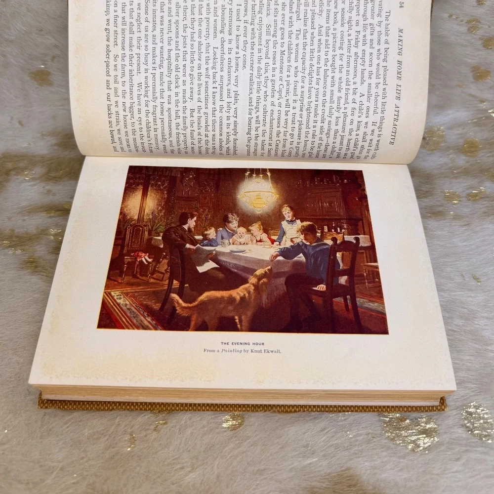 Young Folks' Treasury Ideal Home Life Vol X Illustrated‎ 1917 Univ Society Mabie